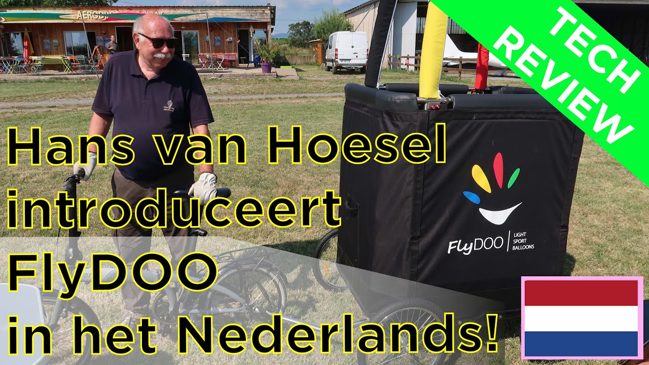 Heteluchtballon FlyDOO gepresenteerd door Hans van Hoesel ! De 