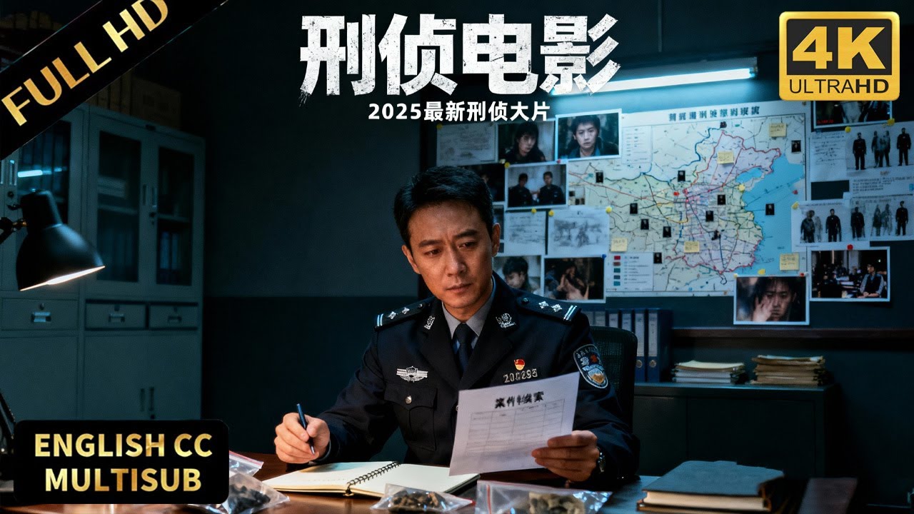 【2025最新刑侦大片】张译化身王牌刑警，从连环杀人案到碎尸案竟一一侦破！#悬疑 #灾难 #惊悚 #movie #他是谁