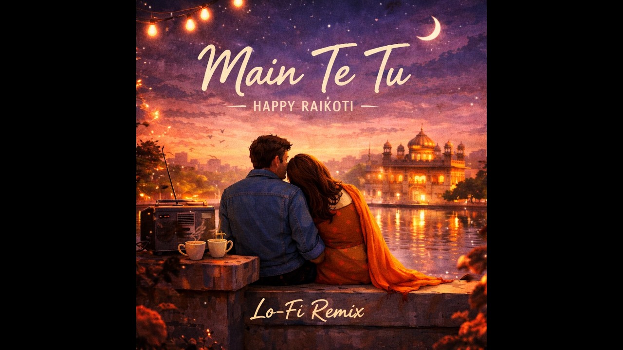 Main Te Tu &ndash; Happy Raikoti (Lo-Fi Remix) | Punjabi LoFi | Relaxing & Romantic Vibes #lofiremix
