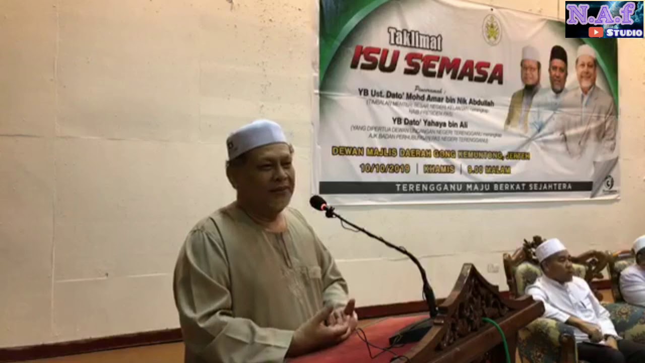 'Tun Mahathir tak akan bagi Anwar jadi PM' | Ceramah Isu Semasa (10.10.2019) - Ustaz Dato' Nik Amar