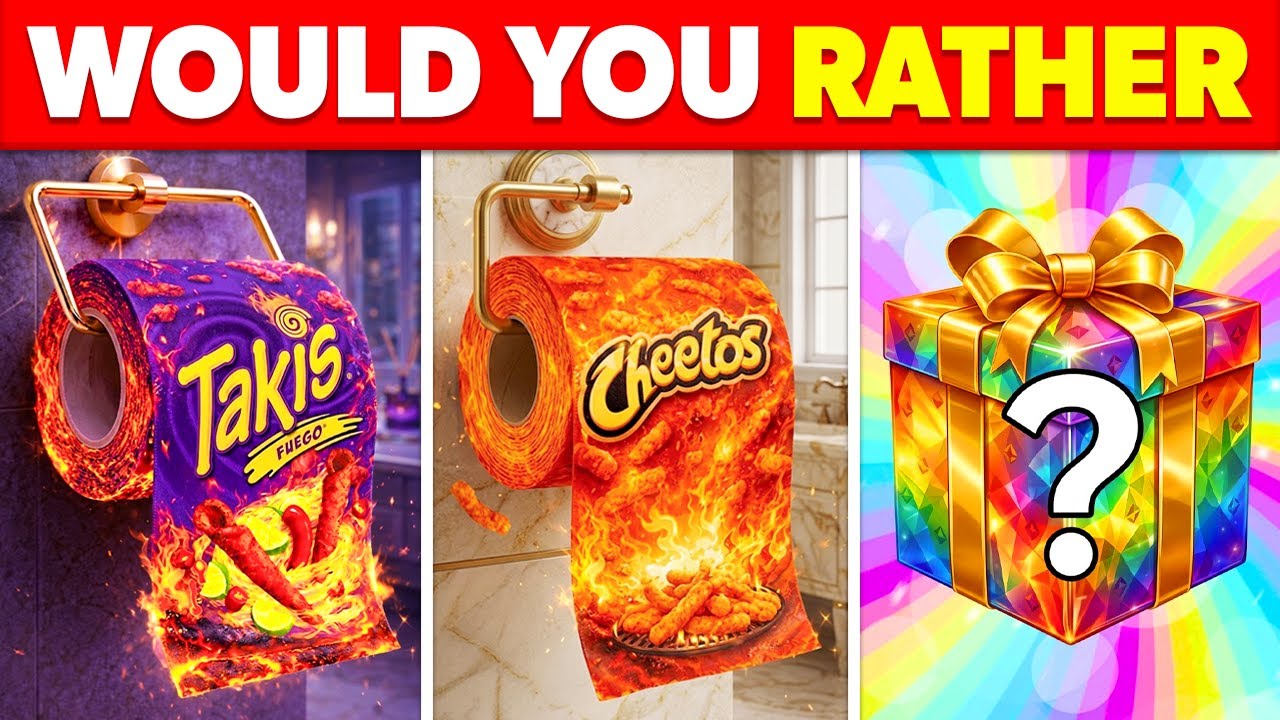 Would You Rather...? MYSTERY Gift Edition 🎁🤑🚨 Ultimate Hardest Choices Ever!