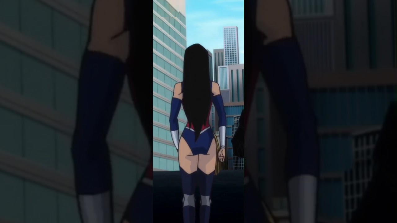 Wonder Woman Leotard Butt City Scene