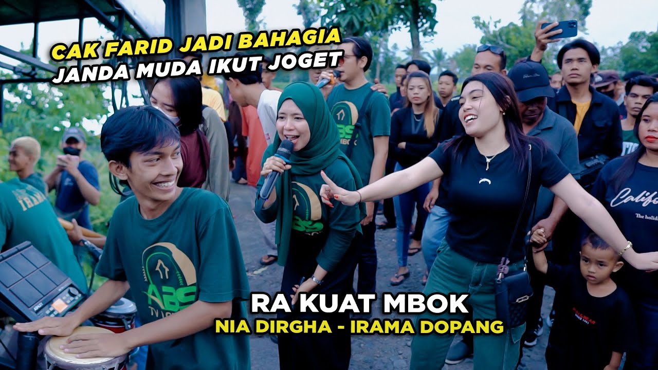 Vitamin Bahagia Buat Cak Farid Ada Janda Muda Ikut Joget Bareng Nia Dirgha - Ra Kuat Mbok
