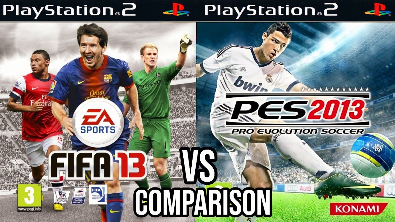 FIFA 13 Vs PES 2013 PS2