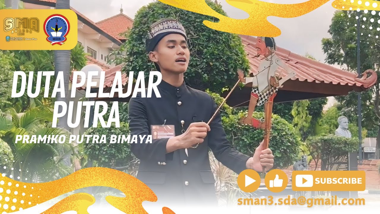 Jawa Pos SMA Awards 2024 - Duta Pelajar Putra - SMA Negeri 3 Sidoarjo
