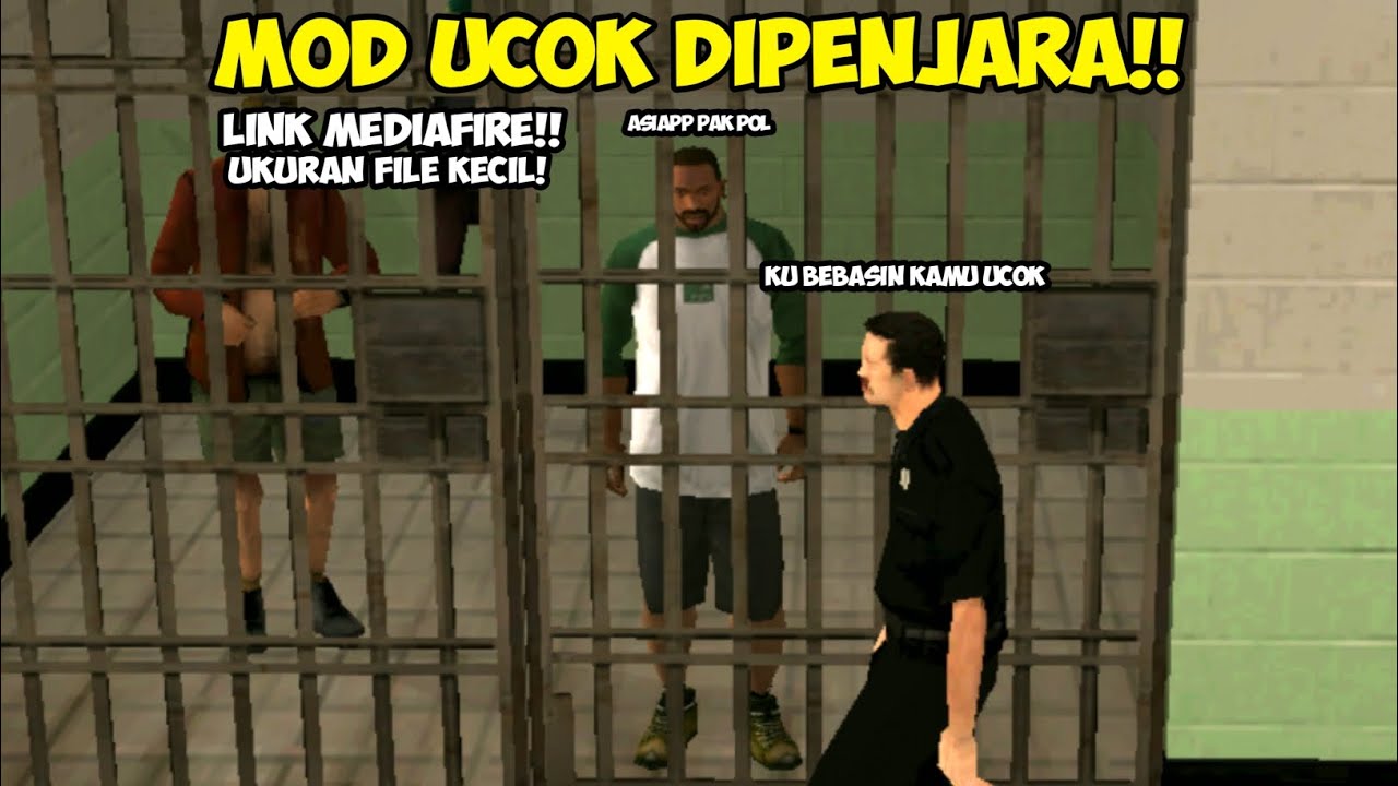 SHARE MOD UCOK DIPENJARA ‼️ BIKIN GTA SA KALIAN JADI REALISTIS - GTA San Andreas Mod