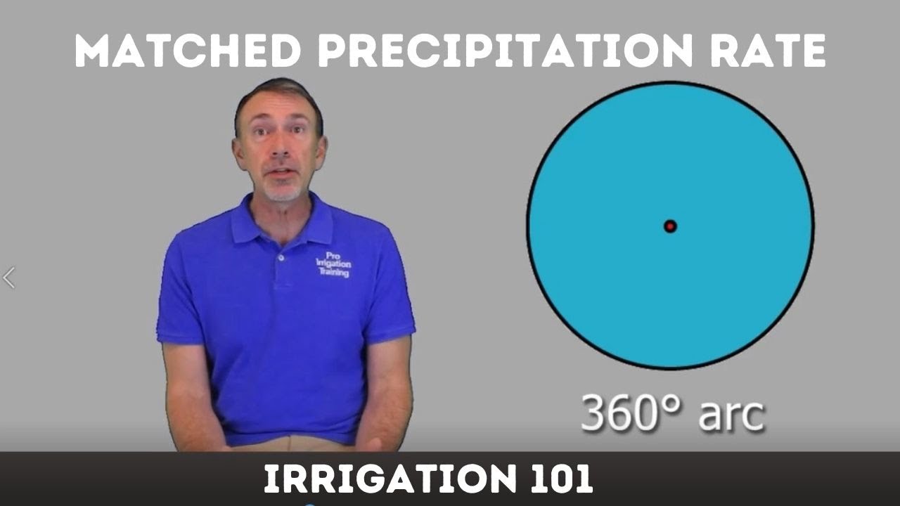 Matched Precipitation Rate | Irrigation Training