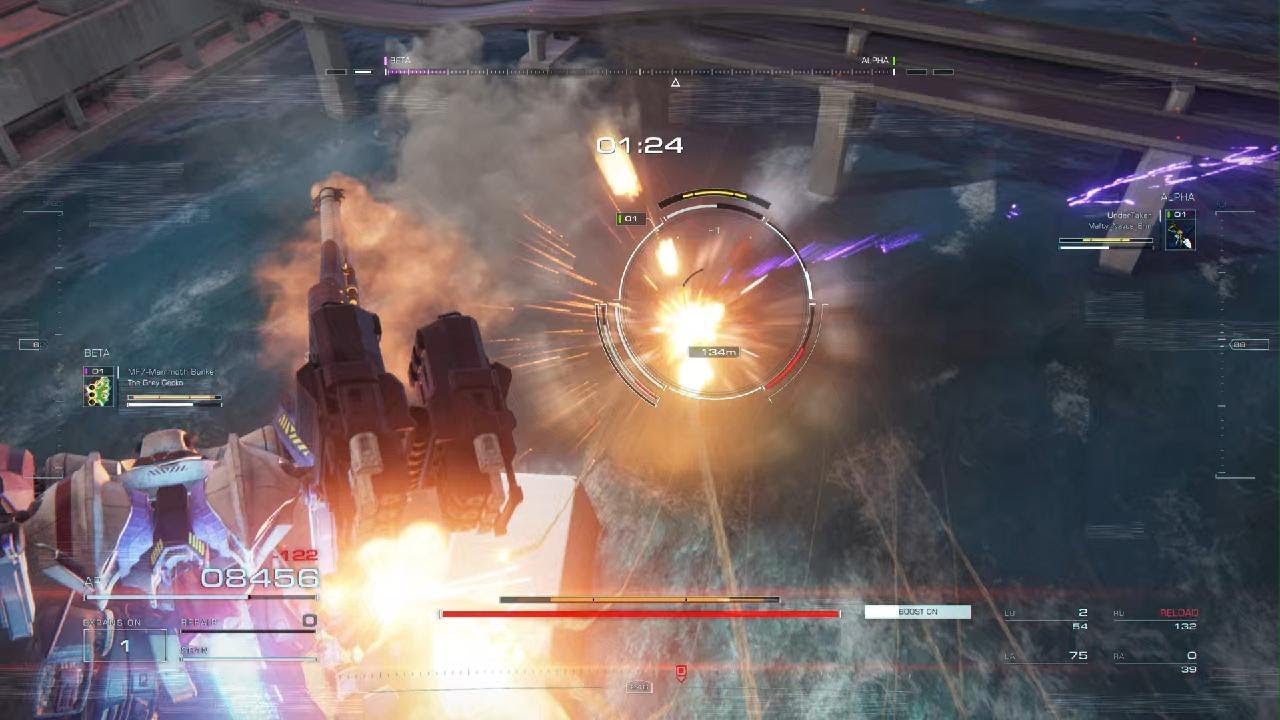 Armored Core 6 PvP - Being under a Mammoth is a bad idea