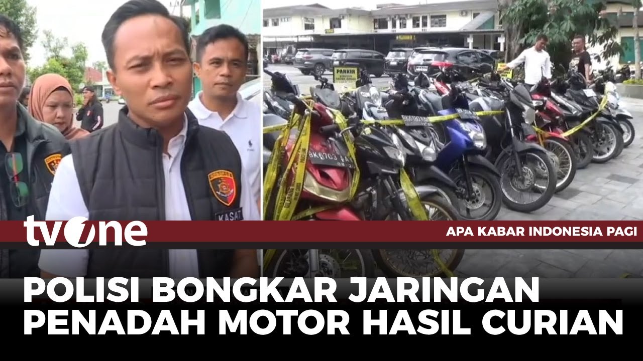 Rumah Jadi Gudang Motor Curian, Polisi Ungkap Kronologis Penggerebekan | AKIP tvOne