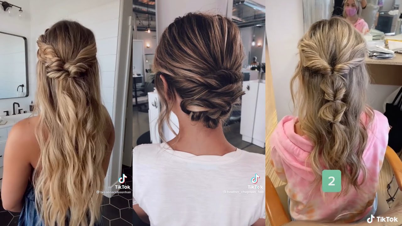 PROM 2022 HAIRSTYLES TIKTOK COMPILATION
