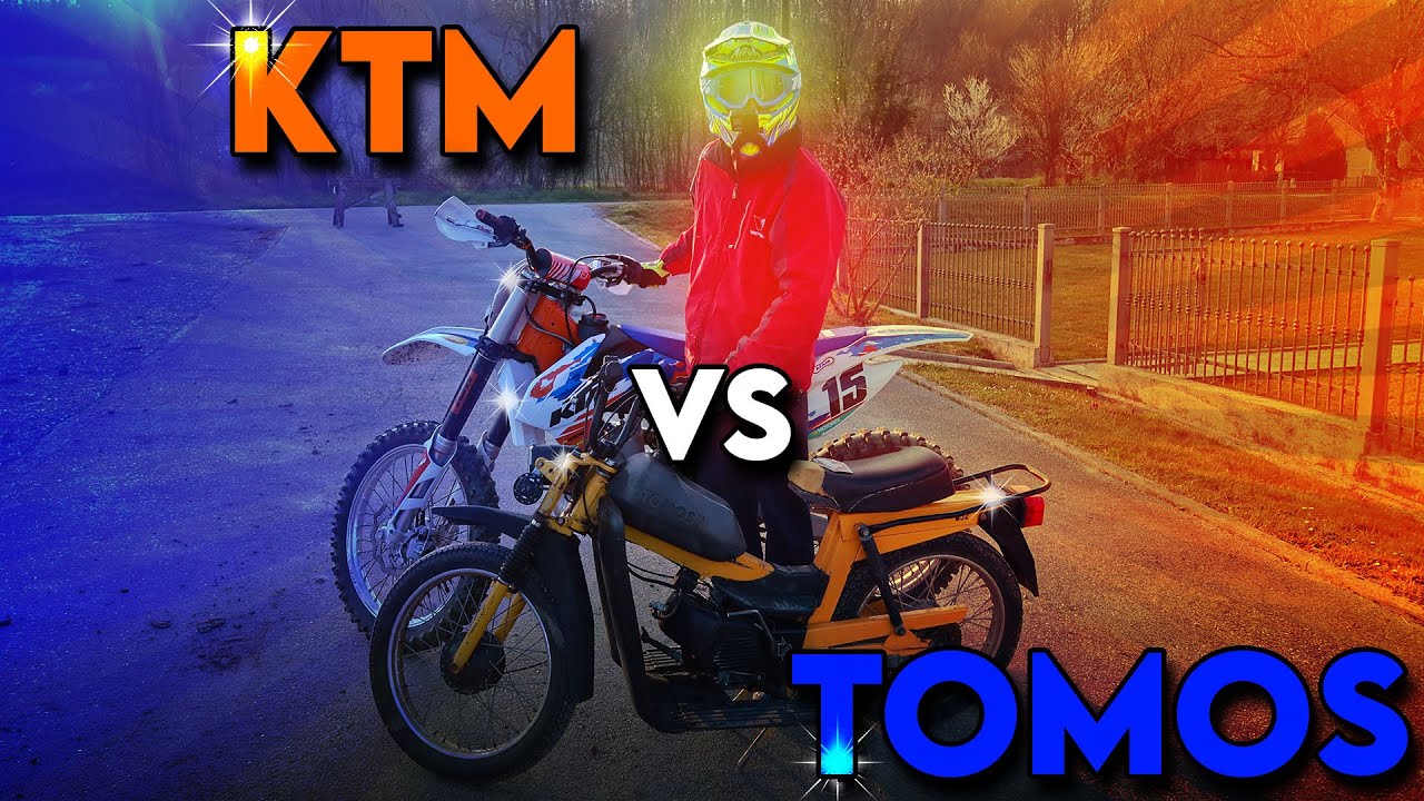 TOMOS APN-6 vs KTM SX-250