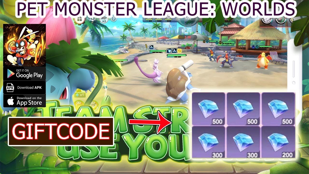 Pet Monster League Worlds & All Redeem Codes | 4 Giftcodes Pet Monster League Worlds