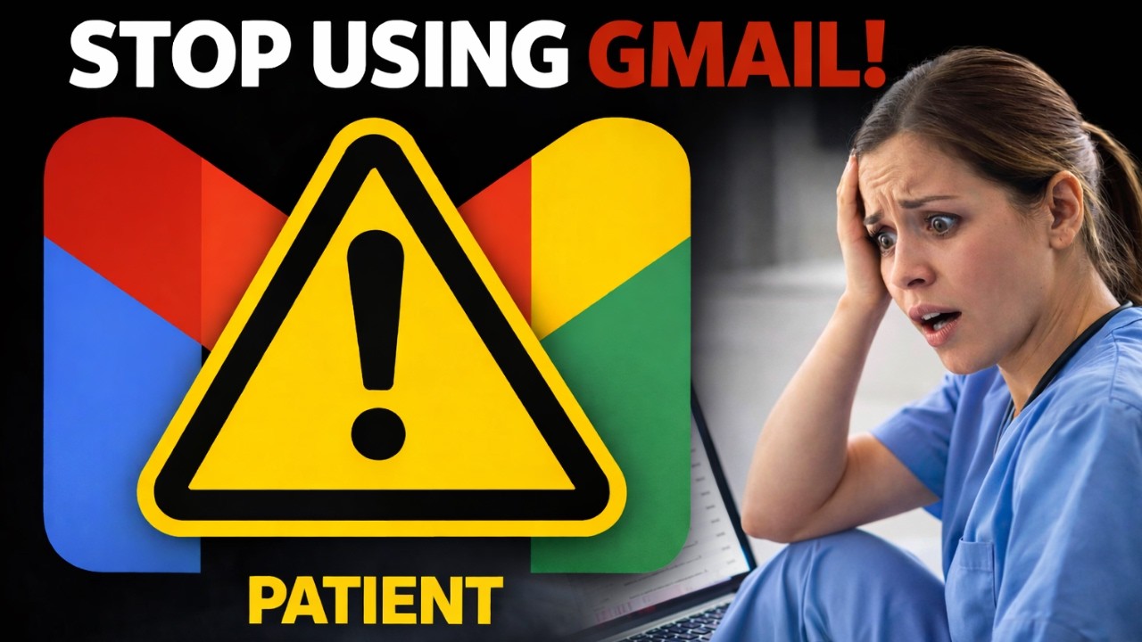 STOP Using Gmail for Patient Data - HIPAA Certify