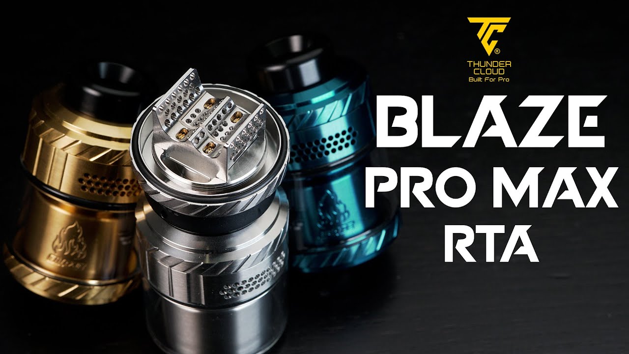 Thunder Cloud Blaze Pro Max RTA &mdash; Dual Coil Build & First Look!