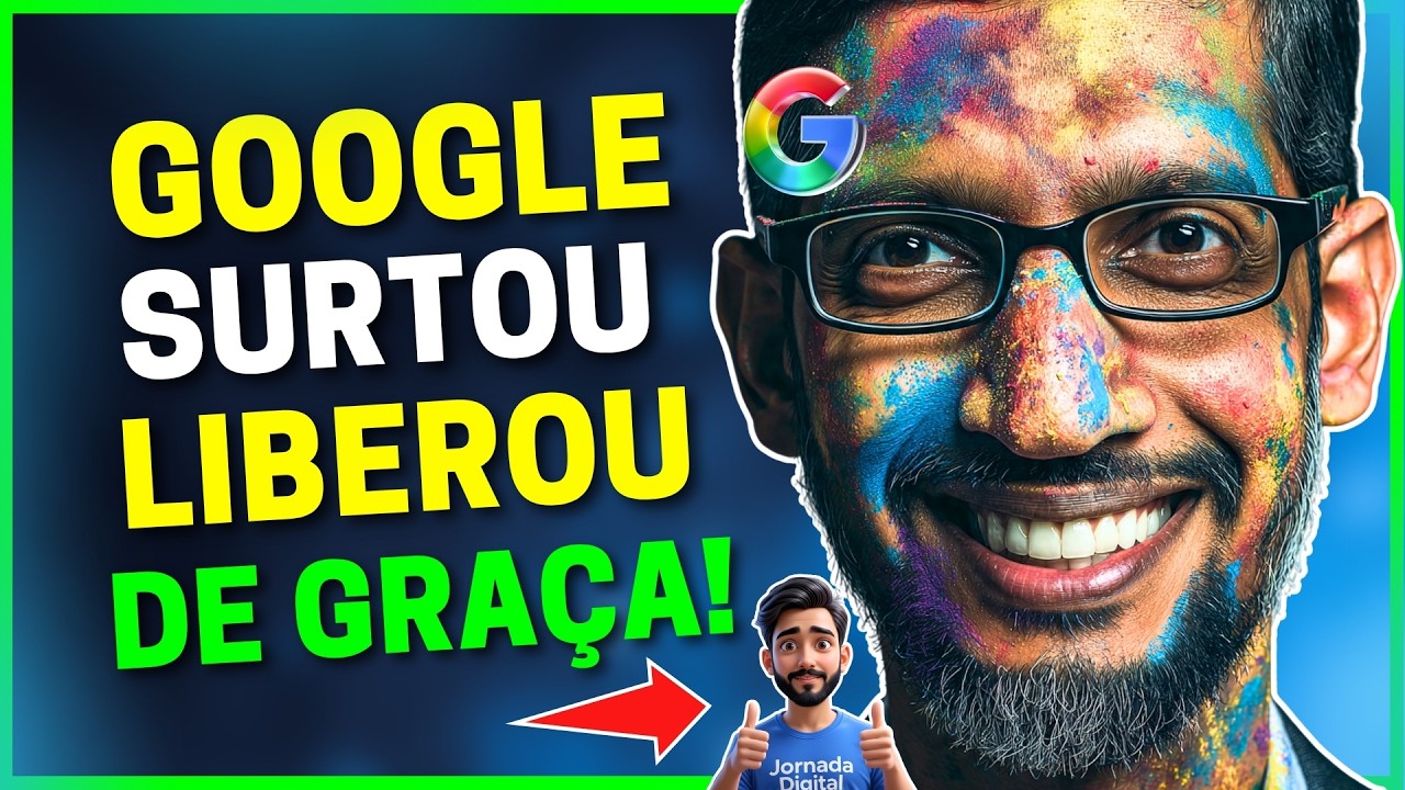 As NOVAS IAs GRÁTIS do Google são INCRÍVEIS (Crie Vídeos, imagens, apps…)
