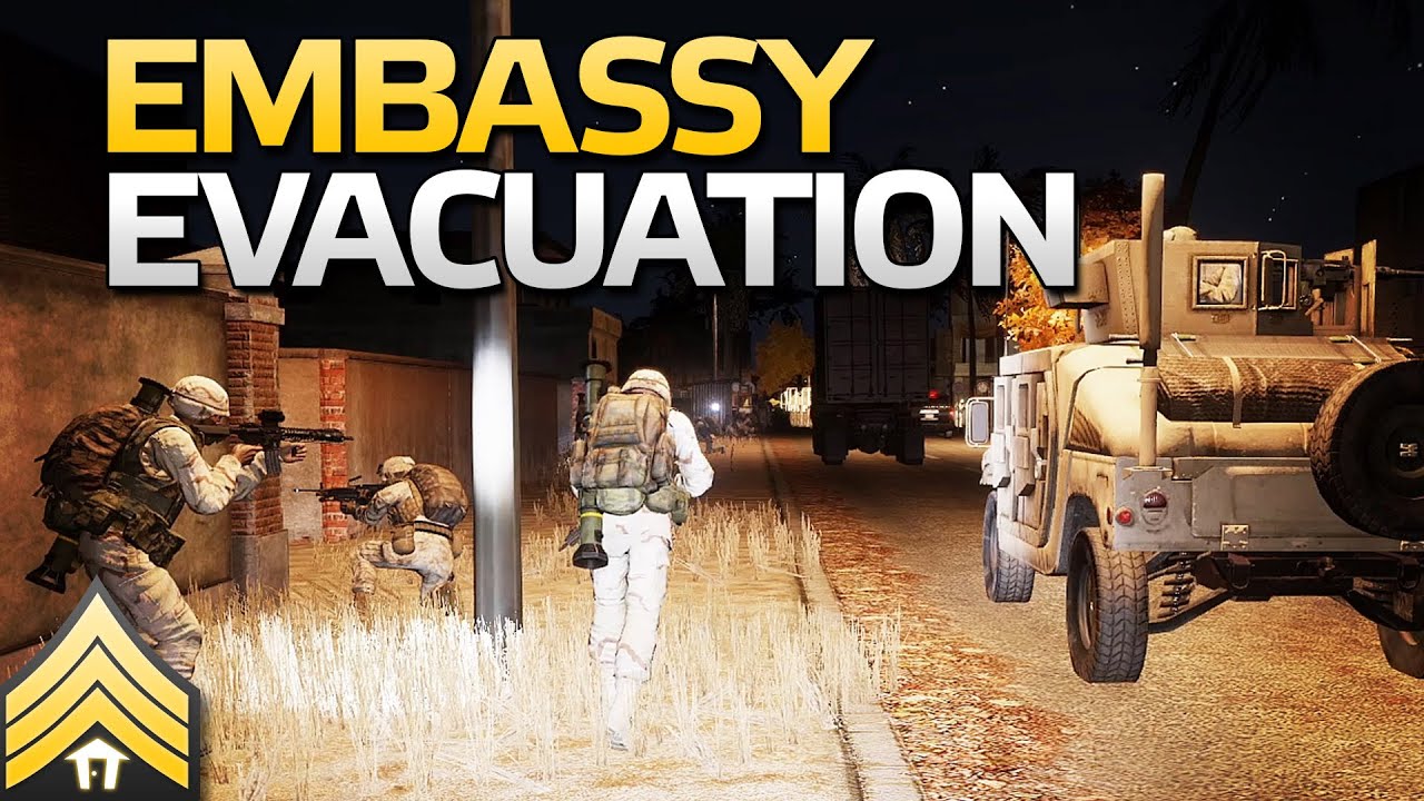Embassy Evacuation - ShackTac Arma 3