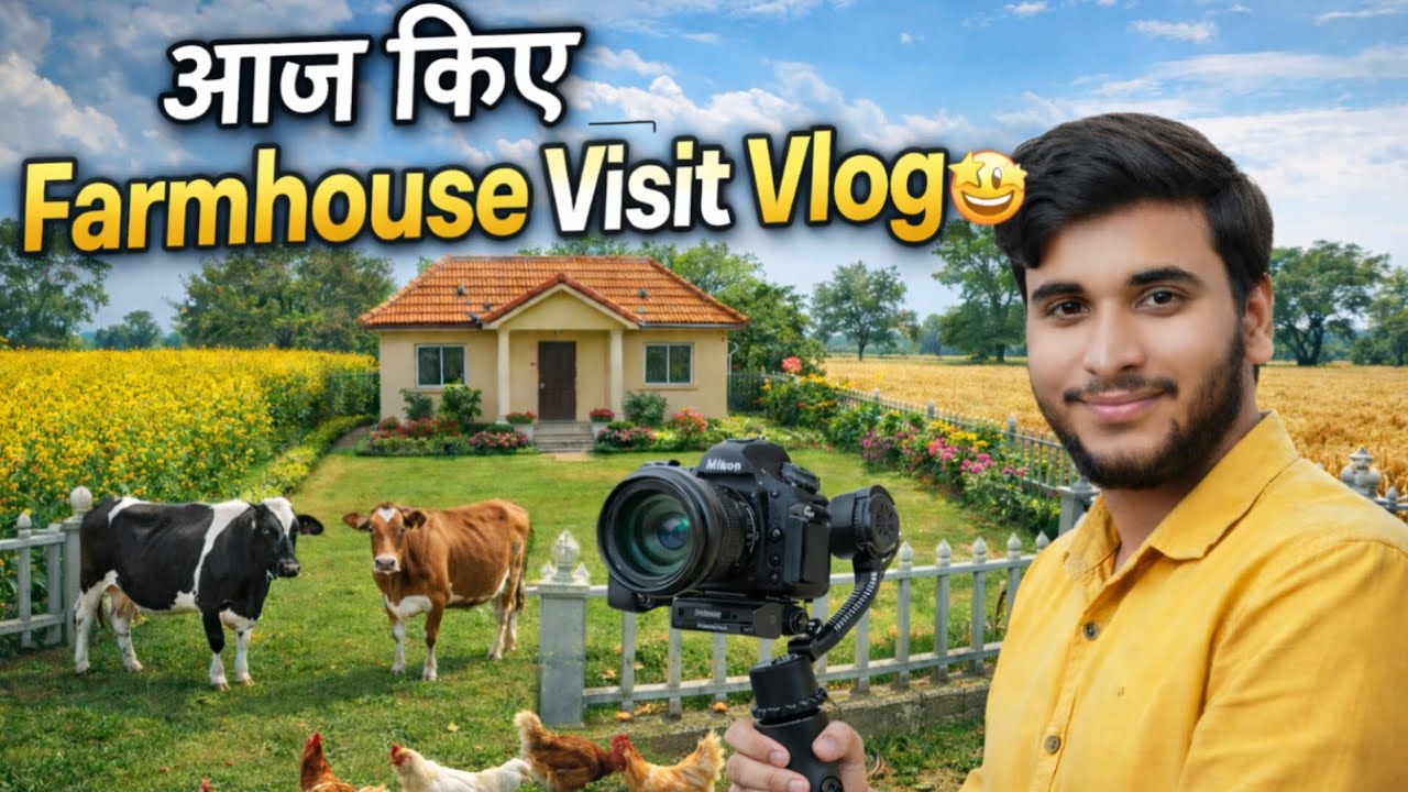 Aaj kiye Farmhouse Visit Vlog 🤩#vlog #video #naturevlog #villagevlog #farmhousevlog @souravjvlogs 