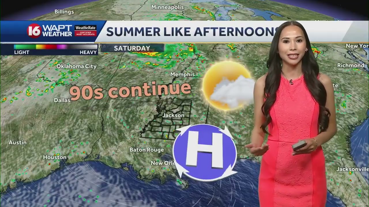9/19/2025 Friday Afternoon- Meteorologist Katie Garch