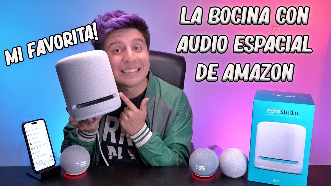 NUEVO Amazon Echo Studio 2022: ¿Vale la pena esta Alexa? (Review en español)