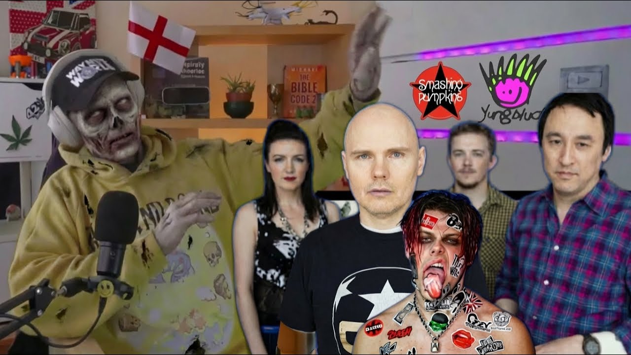 Brit Reacts To YUNGBLUD, The Smashing Pumpkins - Zombie (Official Video)