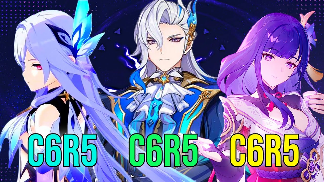 5.8 Stygian Onslaught - C6R5 Skirk + C6R5 Neuvillette + C6R5 Raiden Ei | Fearless