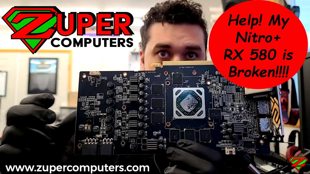 SAPPHIRE NITRO+ RX 580 Repair