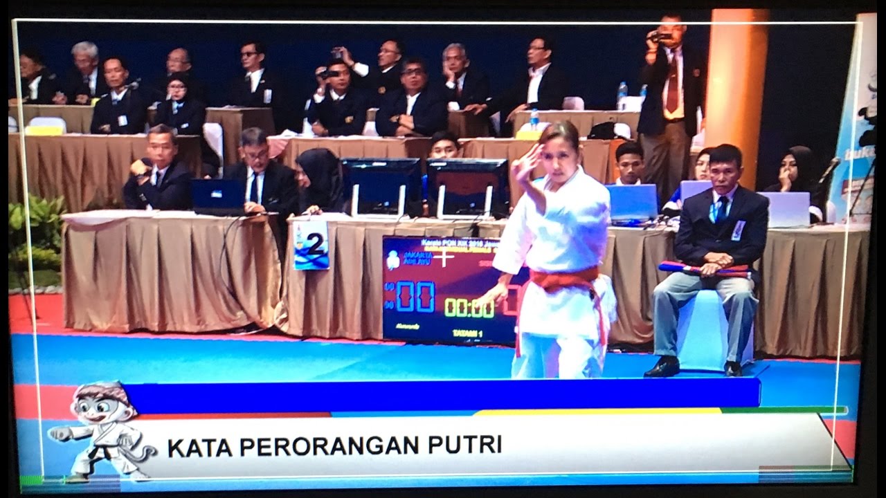 Final Kata Perorangan Putri PON Jawa Barat