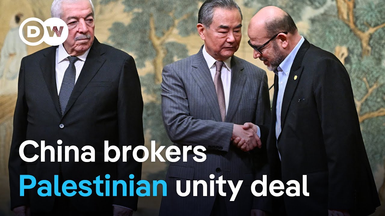 Palestinian factions meet in Beijing to sign a unity declaration | DW News
