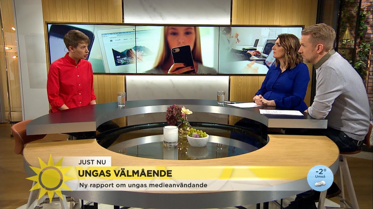 Så påverkar sociala medier ungas psykiska hälsa - Nyhetsmorgon (TV4)