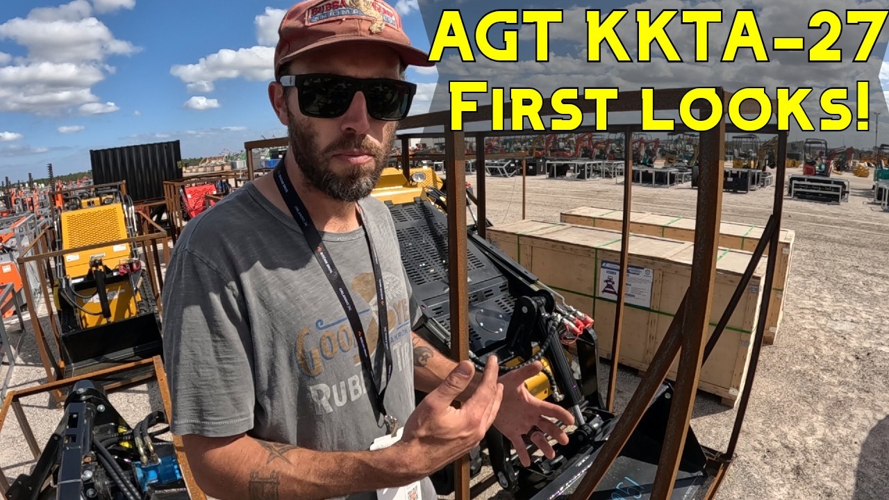 Мини-экскаватор AGT KKTA-27 | Первое впечатление