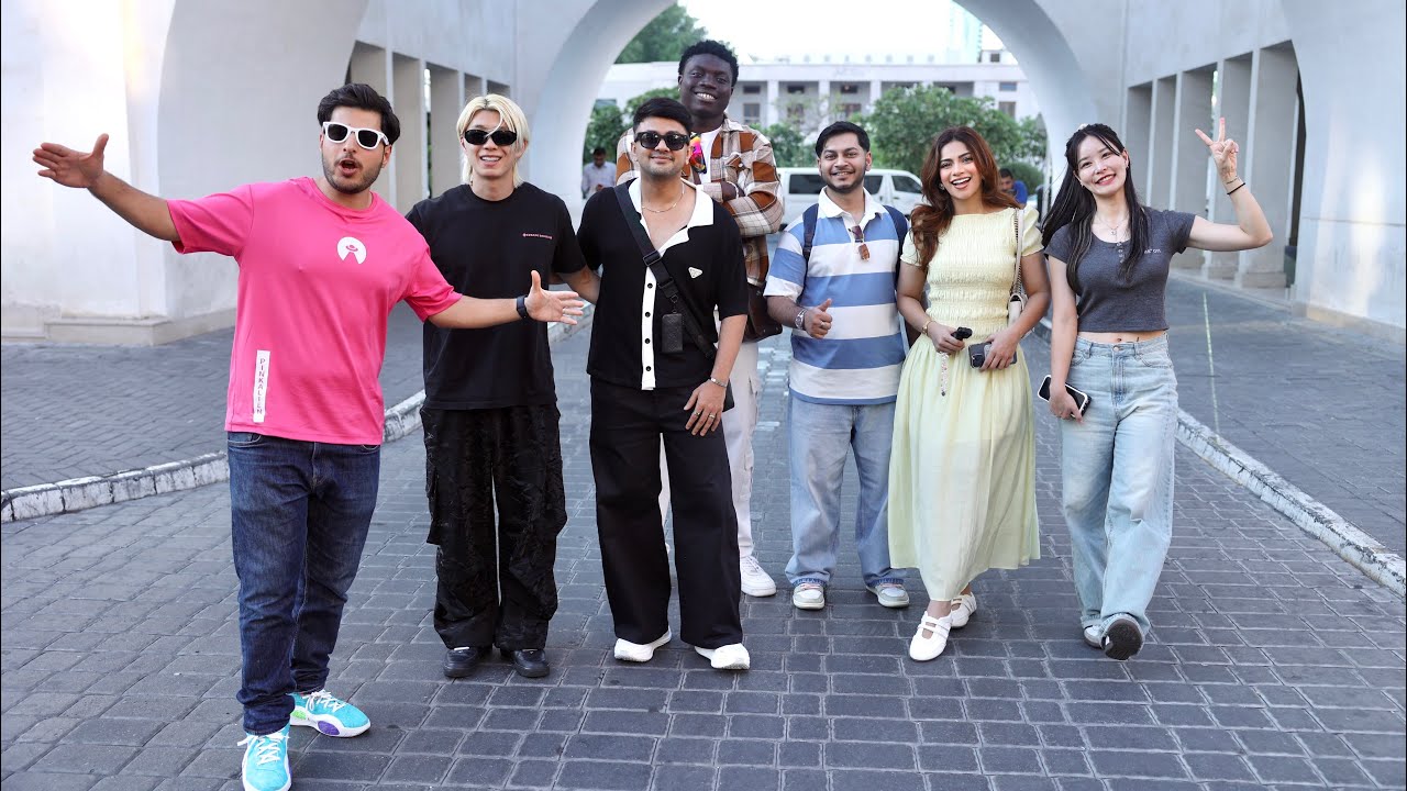 We went to Bab Al Bahrain to eat some tasty food 🥘 