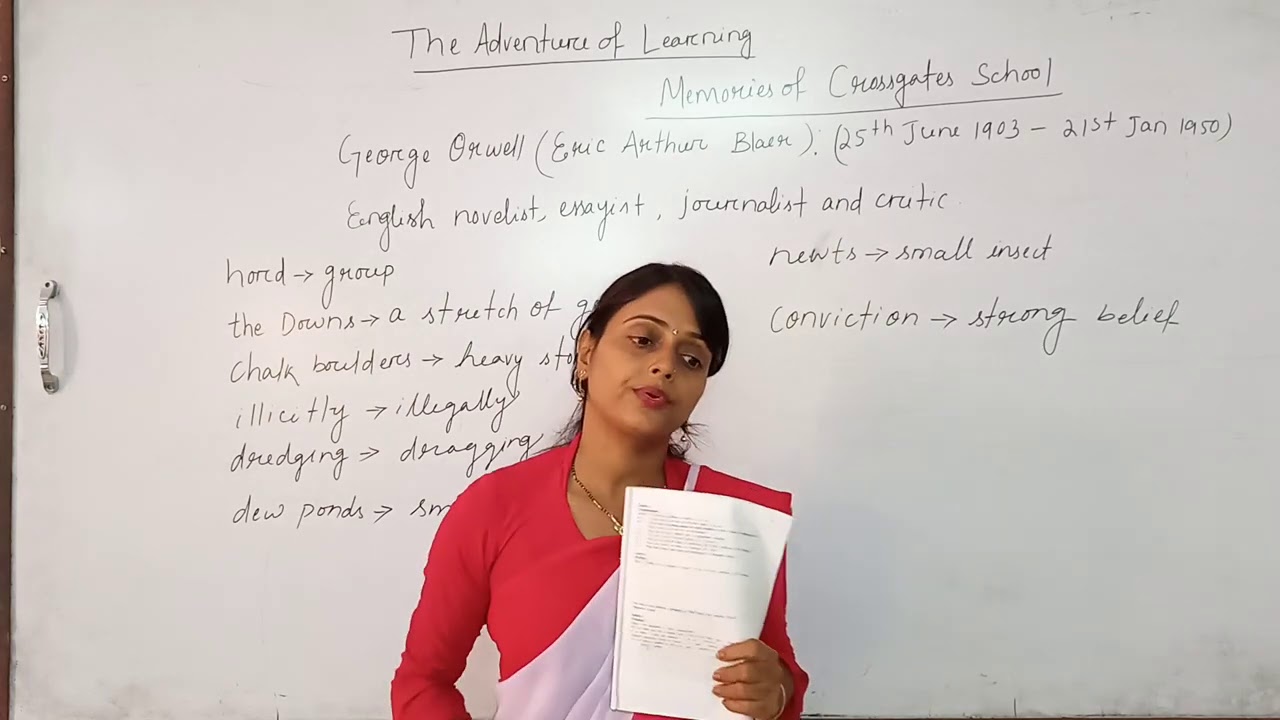 Alternative English Memories of Crossgates School