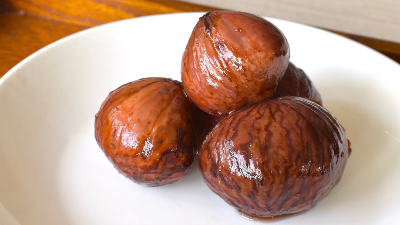 Japanese Candied Chestnuts: A Japanese Fall Tradition (SUB) 栗の渋皮煮【字幕】