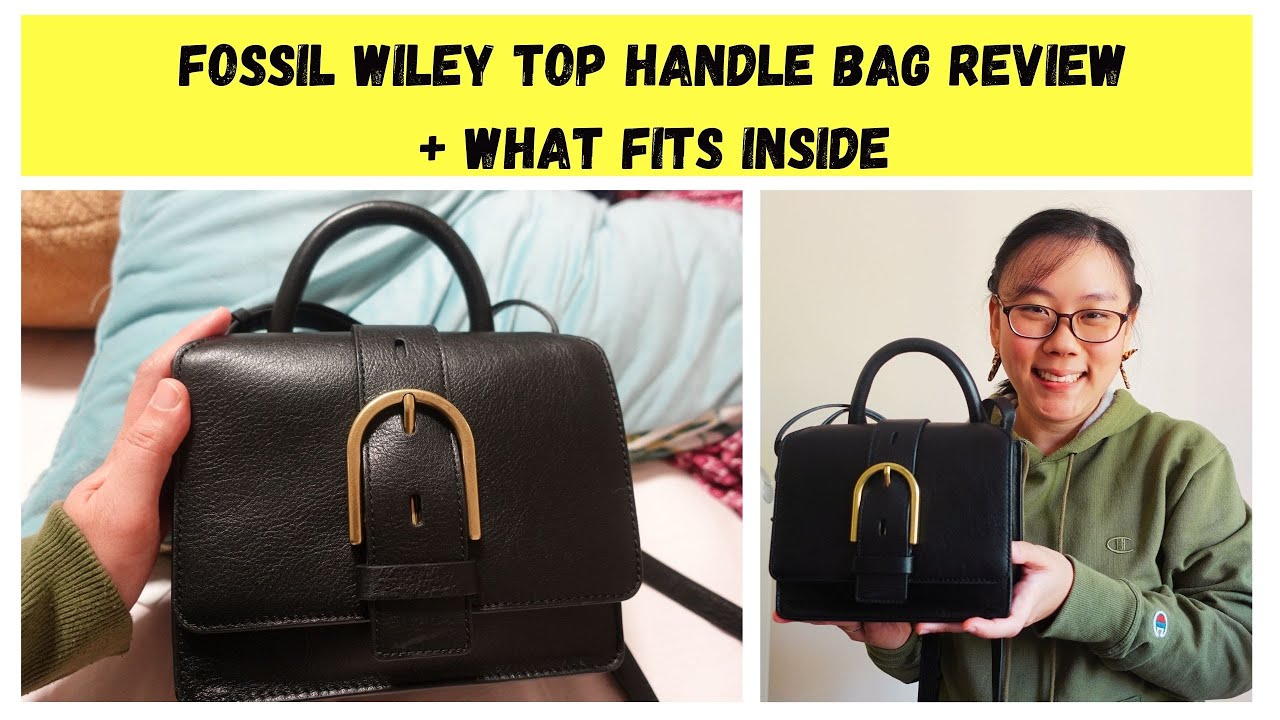 #fossil #fossilwiley Fossil Wiley Top Handle Bag Review and What Fits Inside
