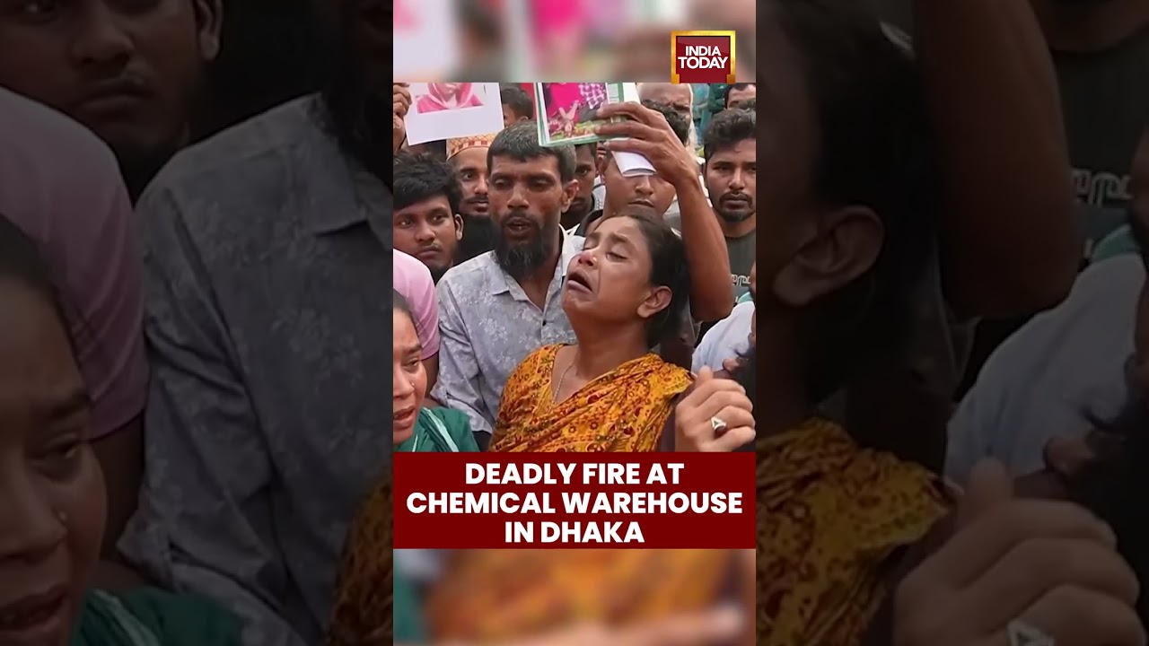 Deadly Fire Erupts at Chemical Warehouse in Dhaka | Multiple Casualties Reported