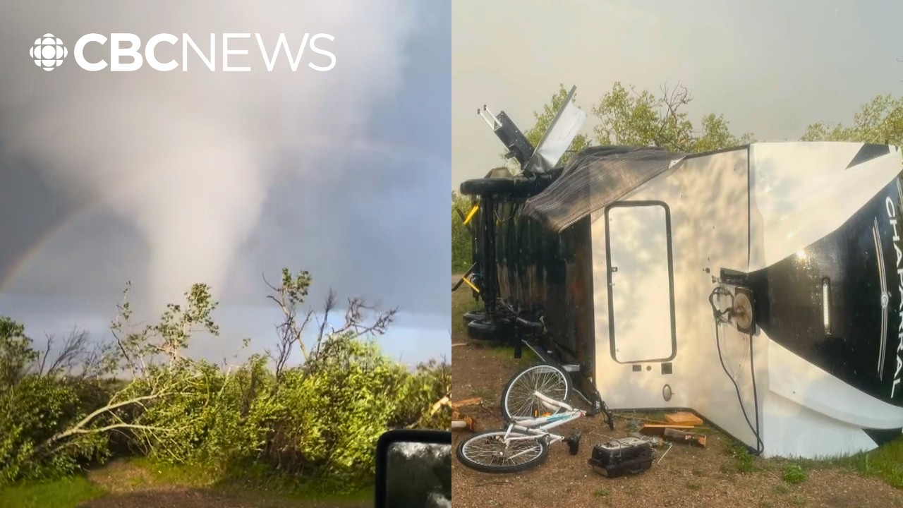 Tornadoes cause massive damage in east-central Alberta