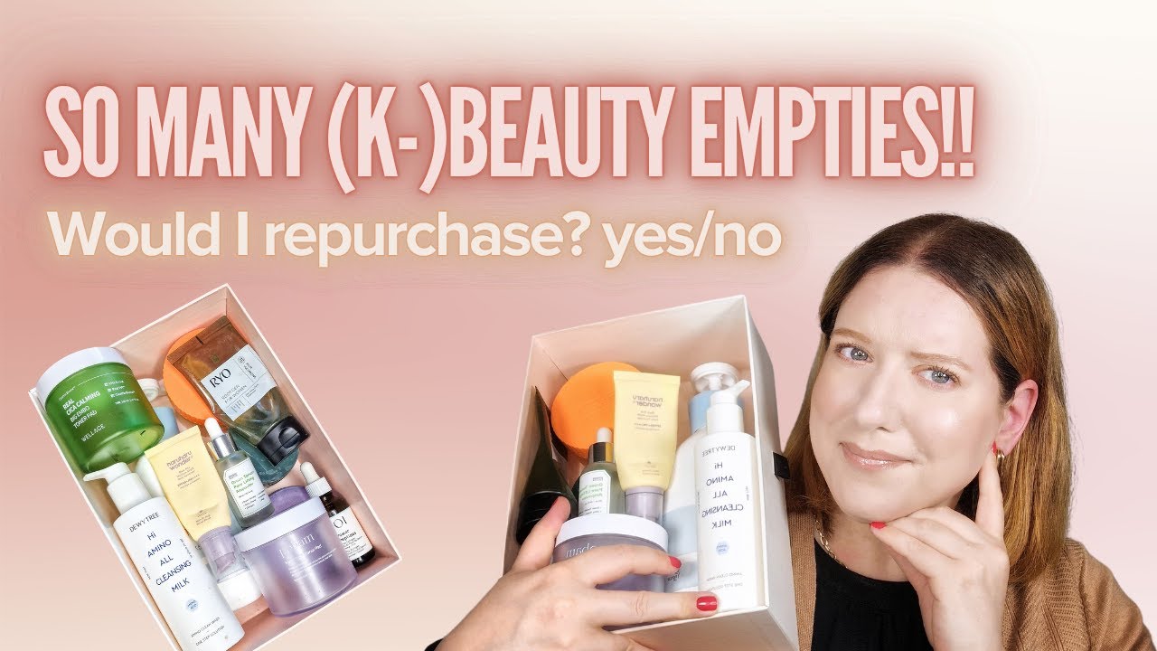My (K-)Beauty Empties October 2024 | (Korean) Skincare and Body Care I've Used up recently!