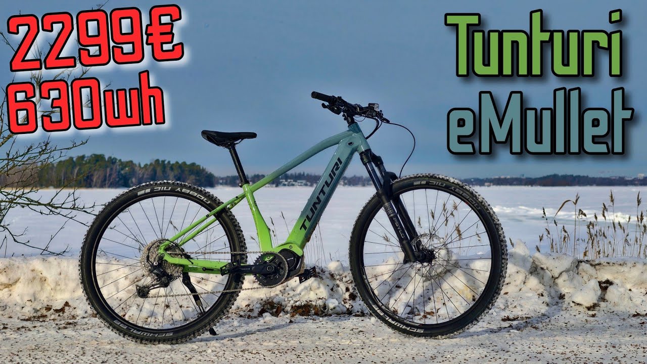 Tunturi eMullet: Suomen paras sähköpyörätarjous! Arvostelu ja esittely