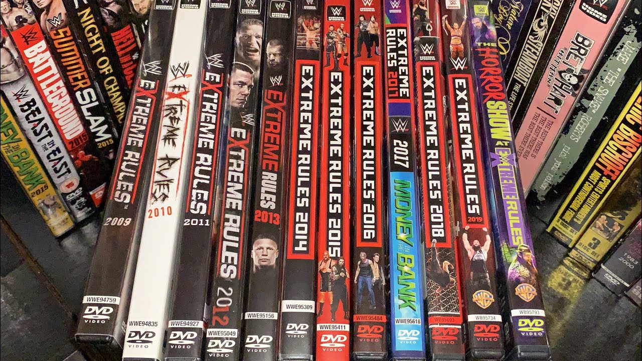 Updated WWE Extreme Rules PPV DVD Collection Review (2020)