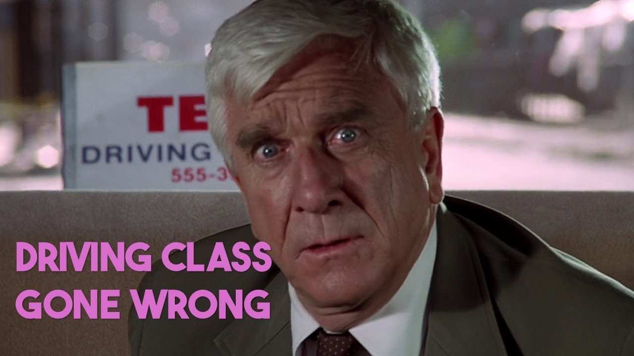DRIVING CLASS GONE WRONG 😂 | Leslie Nielsen’s Scene in The Naked Gun