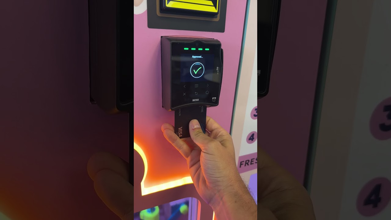 Cotton Candy Vending Machine