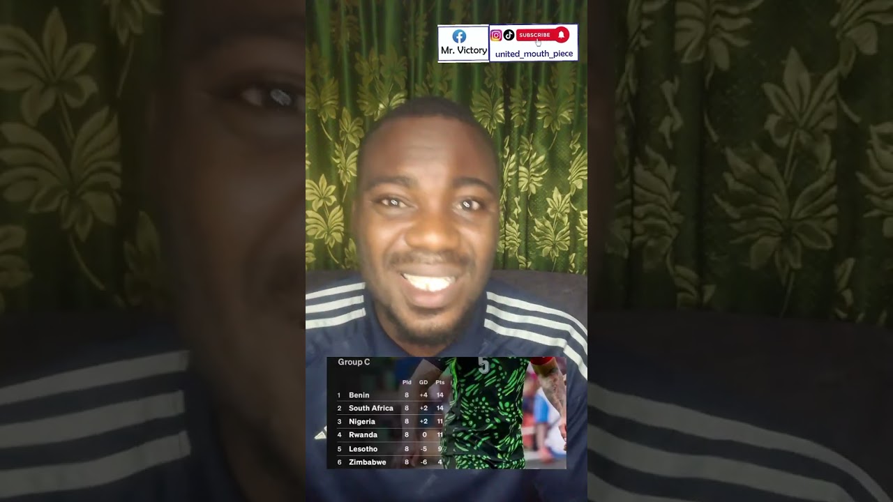 The Indirect Winner: How Benin Republic Benefits from S.Africa's Points Deduction 