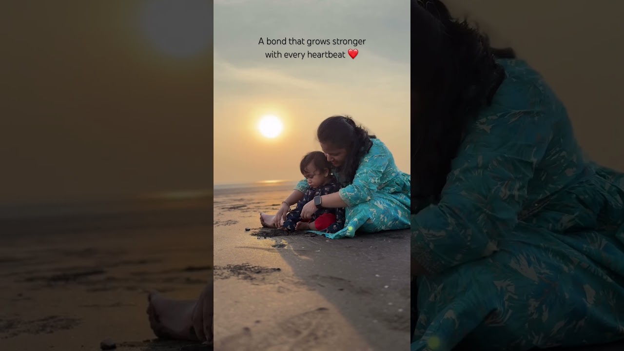 A bond that grows stronger with every heartbeat ❤️ #love #bonding #mother #son #motherhood #moments