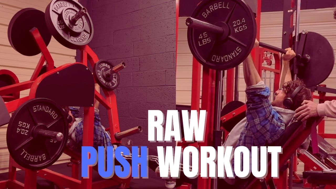 RAW PUSH DAY - ROAD TO PRIME EPISODE 1