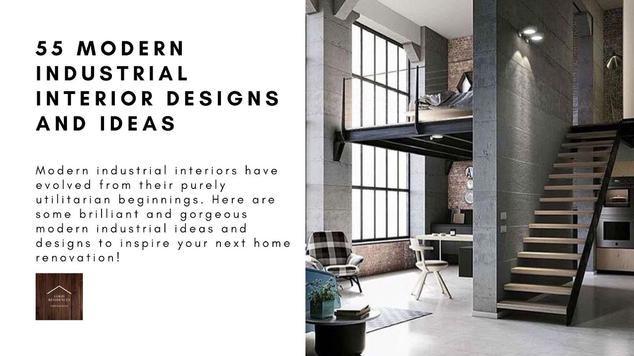 55 Modern Industrial Interior Designs and Ideas