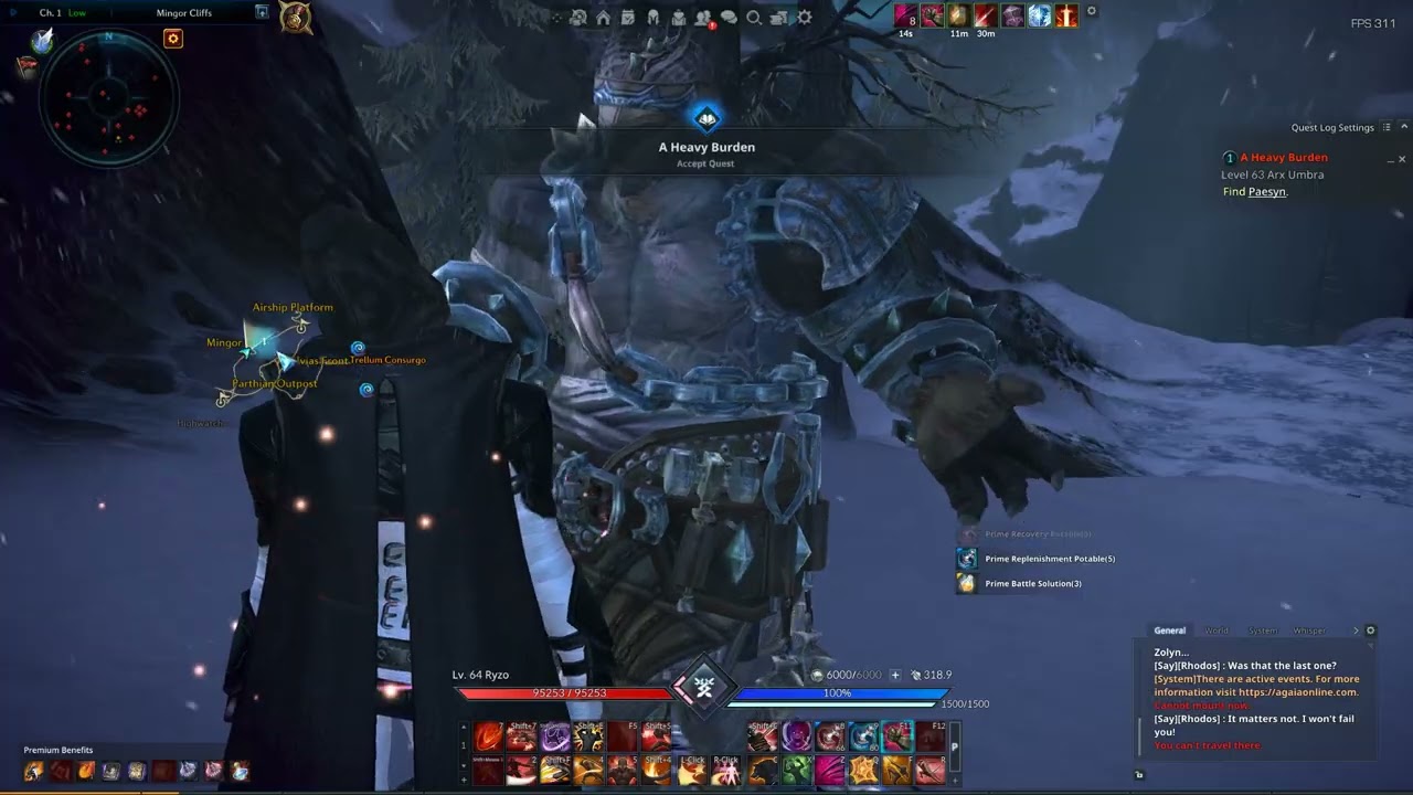 Tera Agaia Warrior Castanic Misiones Español #23