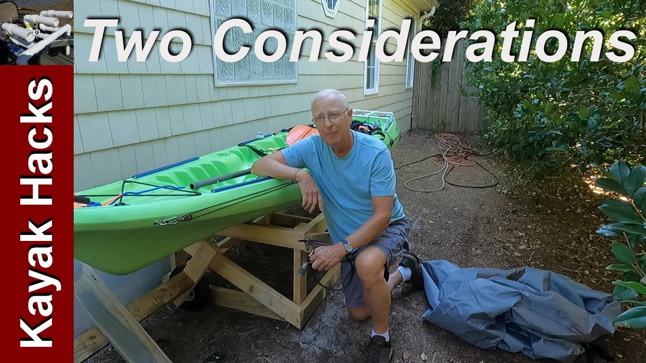 Kayak Outdoor Storage Ideas - 2 Considerations