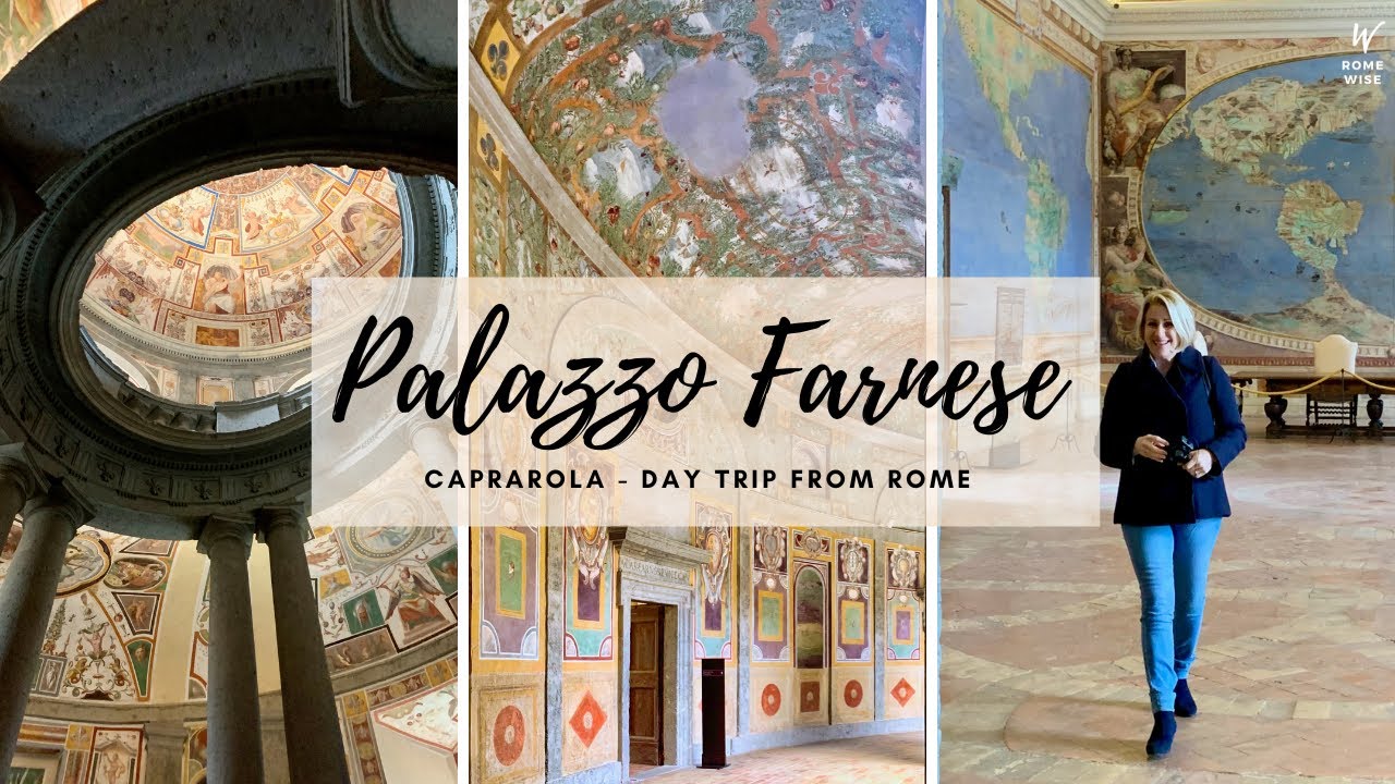 PALAZZO FARNESE IN CAPRAROLA - the perfect Rome Day trip to visit this Renaissance masterpiece!