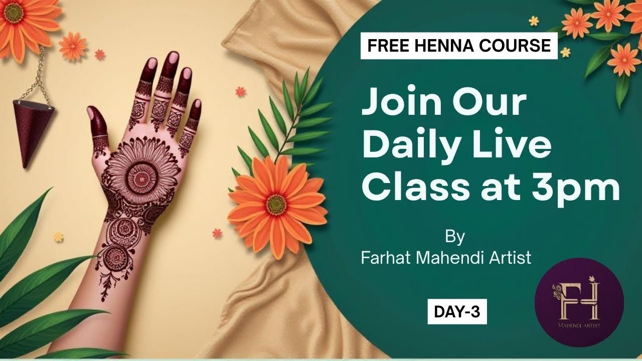 Henna mixology class day 3 | how to make practice Mehendi | henna mixology | henna paste 