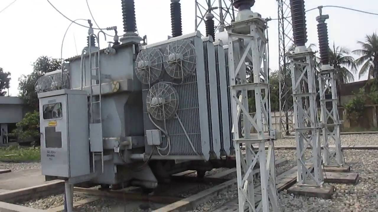 Unbelievable sound of high voltage transformer 132/33kv in veramara sub-station